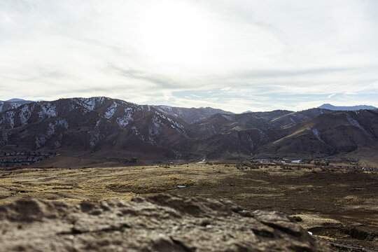 Front Range Rocky Mountains Near Denver