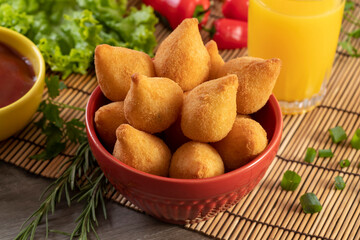 Coxinha of chicken, Brazilian snack