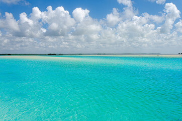 Fototapeta premium Scenic view of Cabo Catoche, Mexico