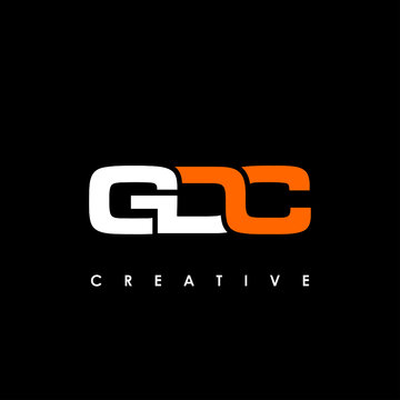 GDC Letter Initial Logo Design Template Vector Illustration