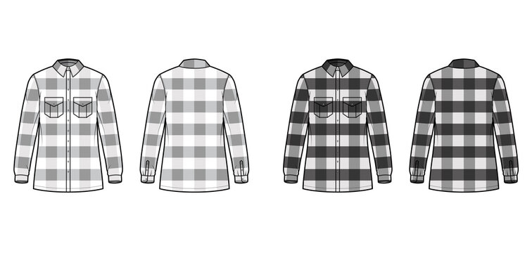 check lumber jacket