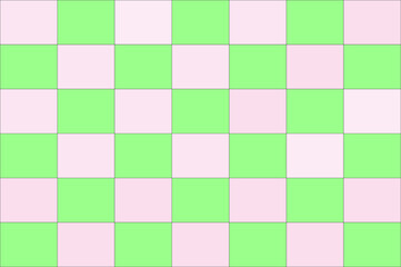 pink and green squares background 