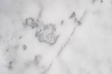 Candy makers marble table surface