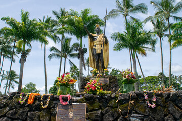 ハワイ島のカメハメハ大王