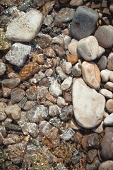 Stone wall background.