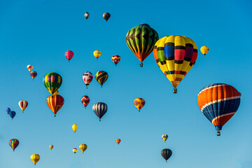 Mass Launch of Hot Air Balloons