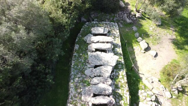 La Tomba dei Giganti di coddu ecchiu, Arzachena, Sardegna