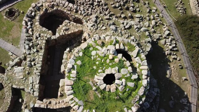 IL  Villaggio Nuragico La Prisgiona in localit&agrave; Arzachena, Sardegna