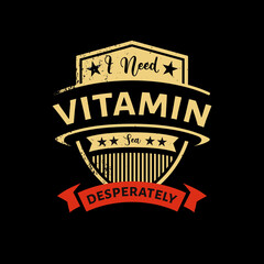 Travel and motivational hustle quote: I need vitamin sea quote for your social media
