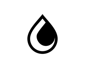 drop oil simple logo