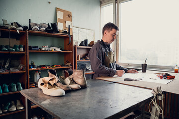 Hereditary tanner will be conducting a master class on making shoes from the skin, making a pattern on paper in his studio