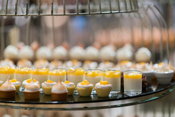 catering food, dessert and sweet, mini canapes, snacks and appetizers, food for the event, sweetmeat