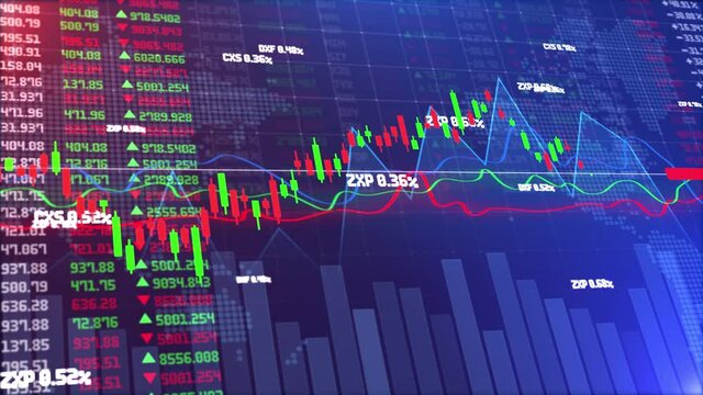 Investing in diversify assets, forex trading and investment. Money and trade concept. Trading graph and money. Investment and security concept. trading cost. Earnings and profit rate.