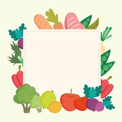 healthy food banner