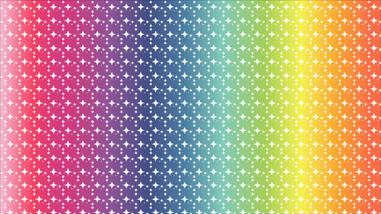 abstract colorful background with stars