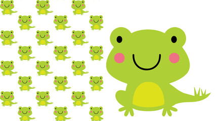 Obraz premium Dinosaur frog