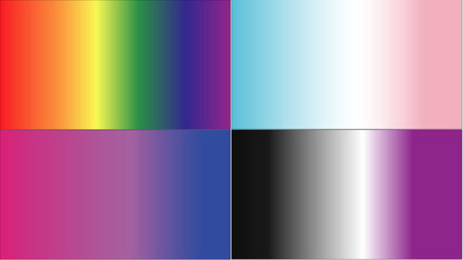 Obraz premium Degraded LGBT flags