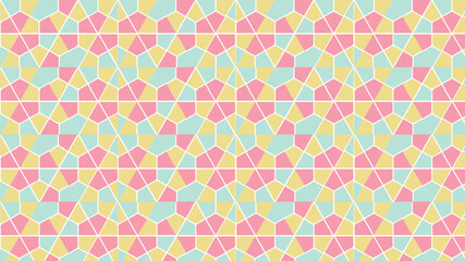 Cute colors seamless pattern
