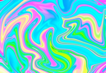 graphic illustration of liquid swirl marble pattern background in vivid pastel tone color, modern polygon swirl pattern abstract background