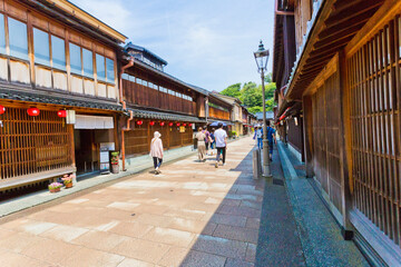Higashi Chaya Districts is a historic entertainment district with teahouses where geisha perform.