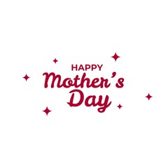 Fototapeta na wymiar graphic design vector graphic of happy mothers day greeting for mother beautiful