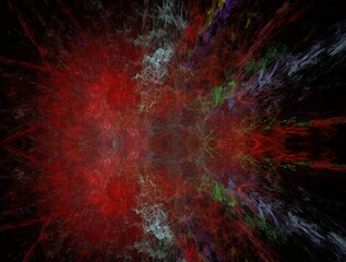 Imaginatory fractal background generated Image