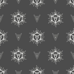 Seamless pattern of ancient