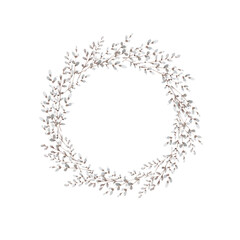 Watercolour drawing.