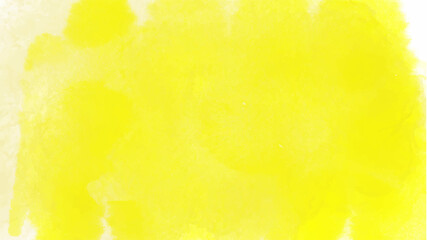 Yellow watercolor background for textures backgrounds and web banners design