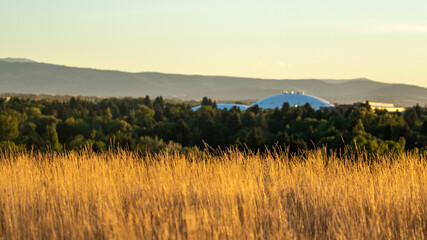 Bozeman Montana Landscape, Domes at MSU, 2021