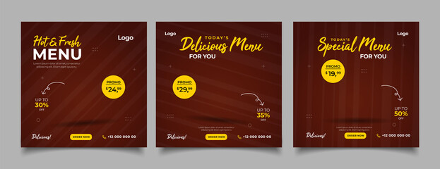 special menu concept banner template design. Discount abstract promotion layout poster. 