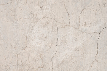 old cracked dirty gray wall, texture background