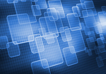 Fototapeta premium Asbtract digital background