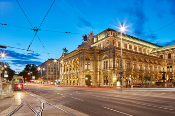 Naklejka premium Vienna Opera Ring