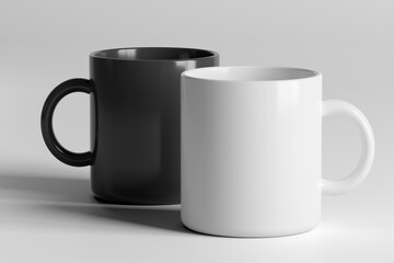 Ceramic Mug Mockup- 3d rendering