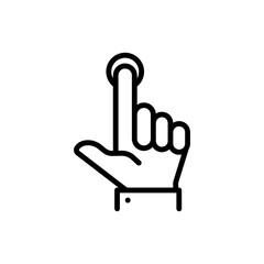 
FILE #:  91556529
 Preview Crop
 Find Similar
Touch screen finger icon. Finger to touch screen. Human hand to touch of surface display. Design element.