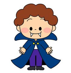 仮装をしている子供