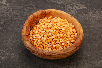 Dry peas for cooking