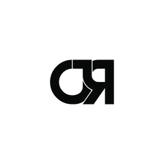 cjr letter original monogram logo design