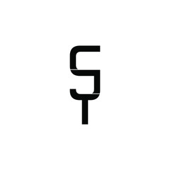 cjt letter original monogram logo design