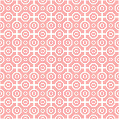 Modern Seamless Dotted Pink Pattern