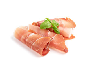 Slices of Prosciutto, Spanish Jamon Cut, Parma Ham