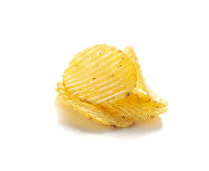 Corrugated Chips, Wavy Potato Chips, Fluted Crisps