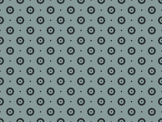 Batik is a pictorial design that is made specifically by writing on cloth, which has a distinctiveness. art motif design. Pattern batik motifs of modern colors. Vector art