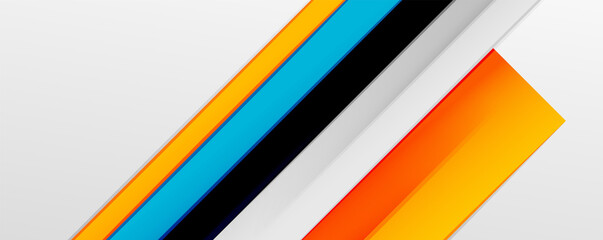 Color abstract lines trendy geometric background for business or technology presentation, internet poster or web brochure cover, wallpaper