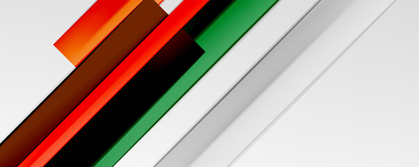 Color abstract lines trendy geometric background for business or technology presentation, internet poster or web brochure cover, wallpaper