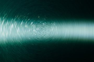 blue light particles in a circular rotation © marshmallow99