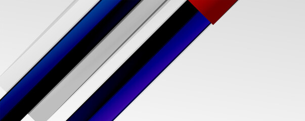 Multicolored lines background. Design template for business or technology presentations, internet posters or web brochure covers