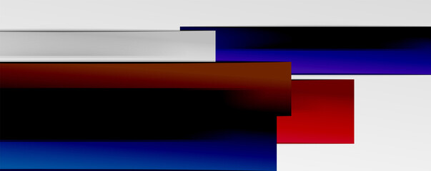 Multicolored lines background. Design template for business or technology presentations, internet posters or web brochure covers