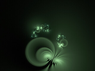 Abstract Illustration of Modern Fractal Background